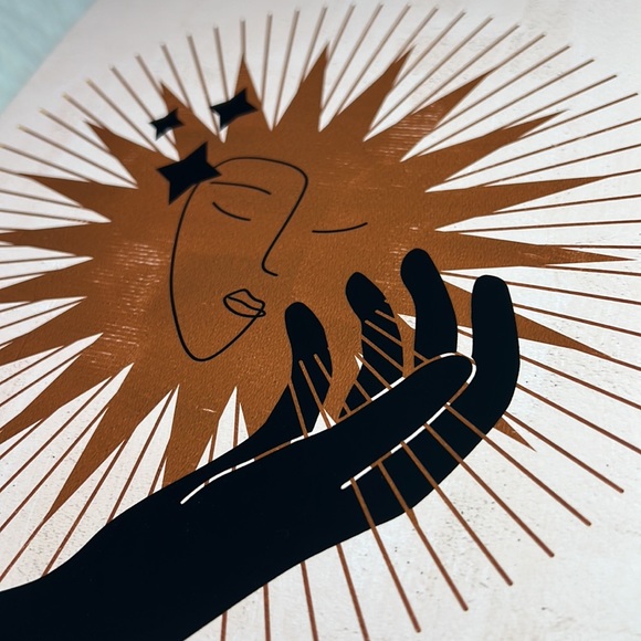 Wall Art Bohemian Celestial Hands Print Poster Illustration Unframed - Picture 10 of 17